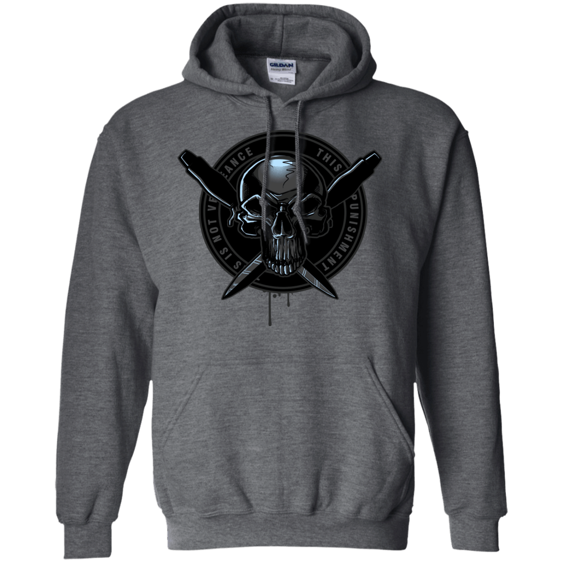Sweatshirts Dark Heather / S Pale Rider Pullover Hoodie