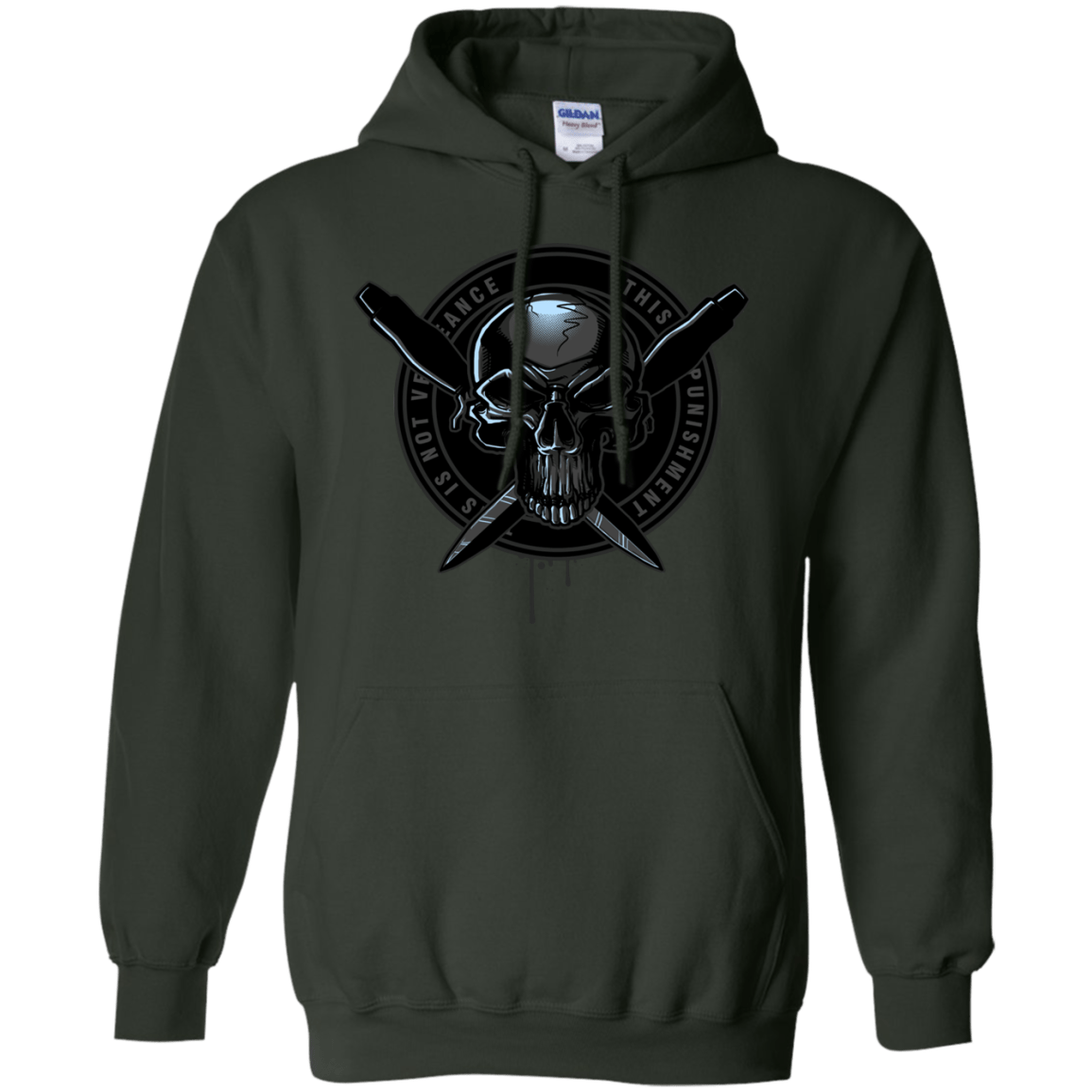 Sweatshirts Forest Green / S Pale Rider Pullover Hoodie
