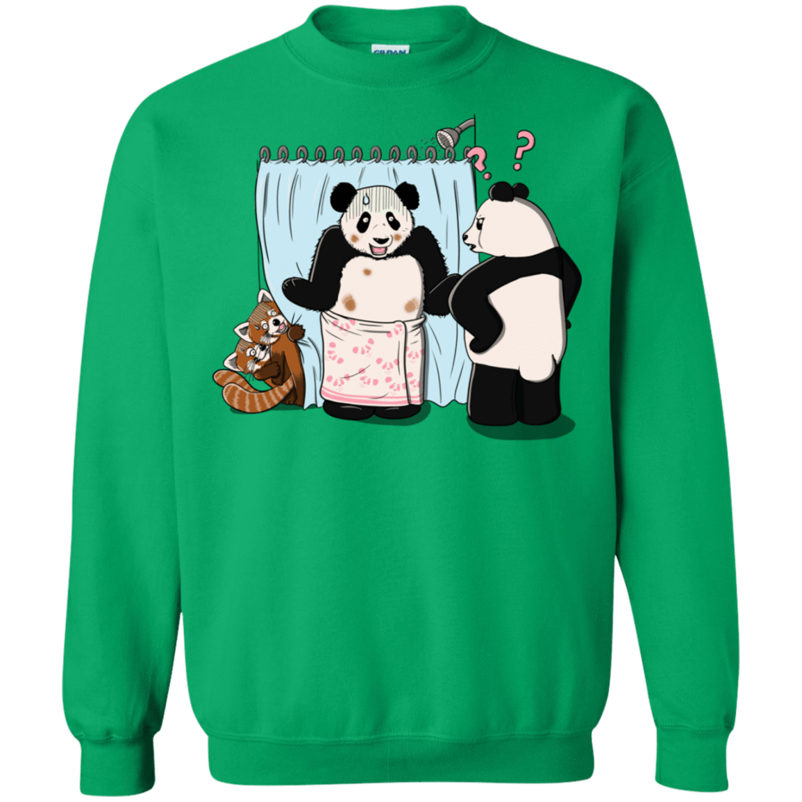 Sweatshirts Irish Green / S Panda Infidelity Crewneck Sweatshirt
