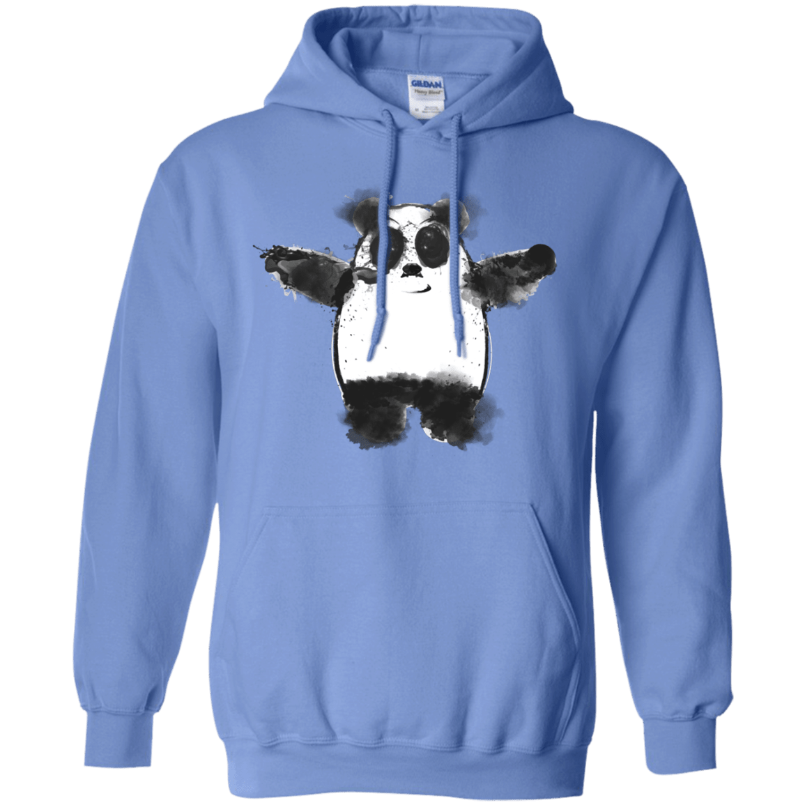 Sweatshirts Carolina Blue / S Panda Ink Pullover Hoodie