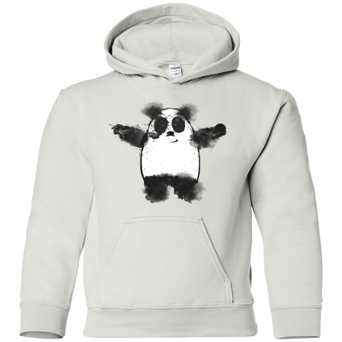 Sweatshirts White / YS Panda Ink Youth Hoodie