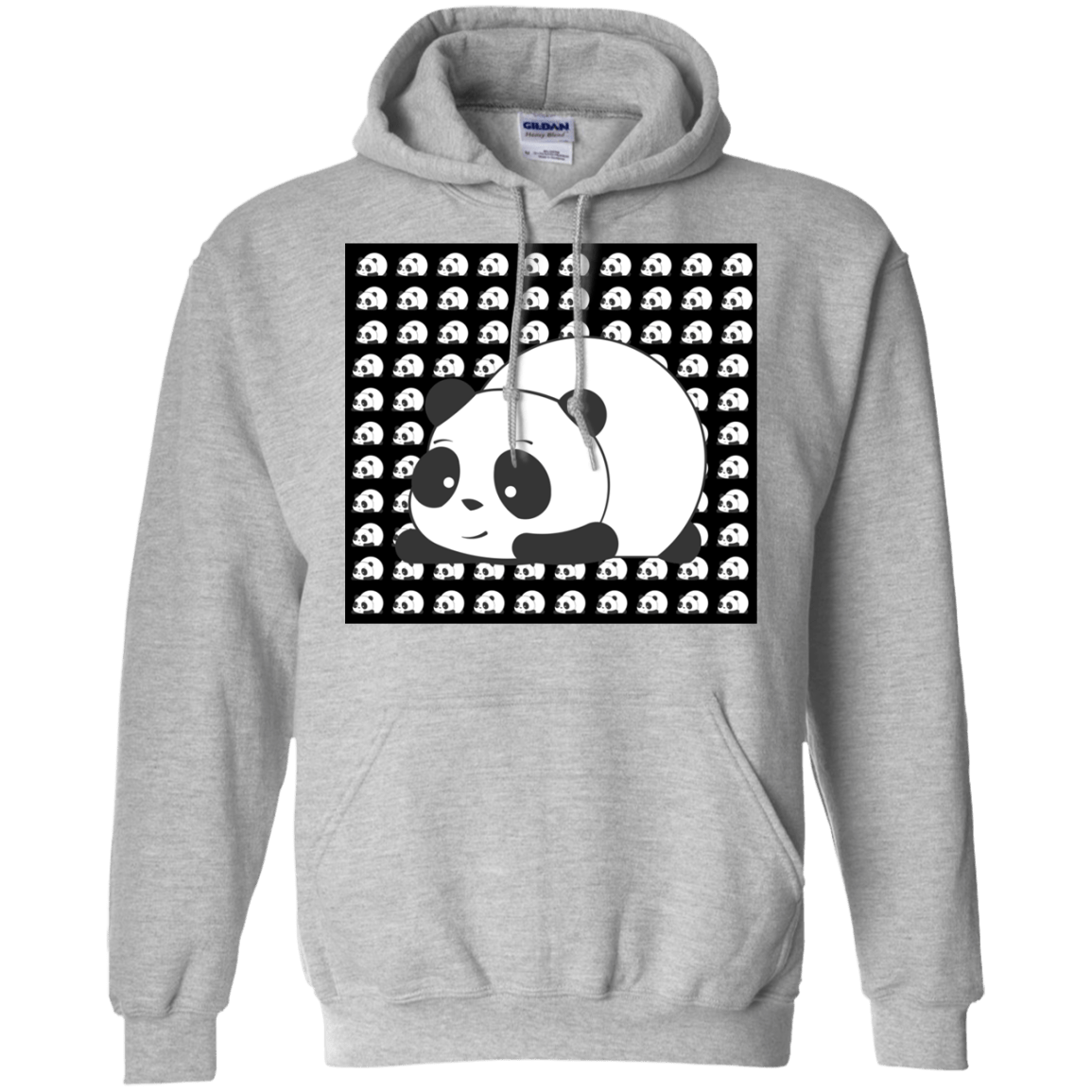 Sweatshirts Sport Grey / S Panda Pullover Hoodie
