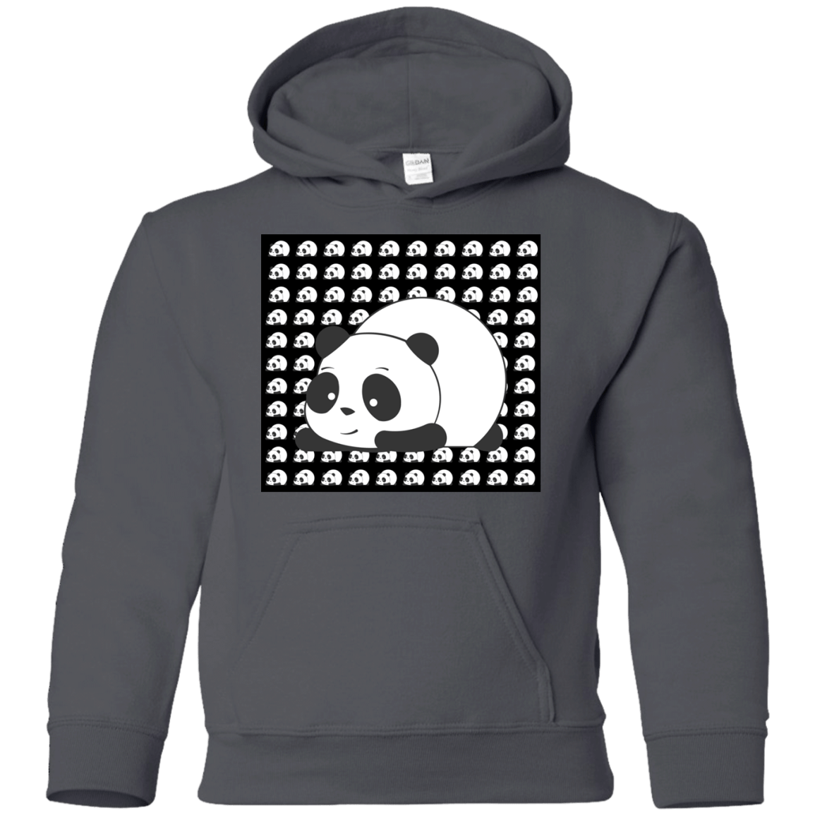 Sweatshirts Charcoal / YS Panda Youth Hoodie