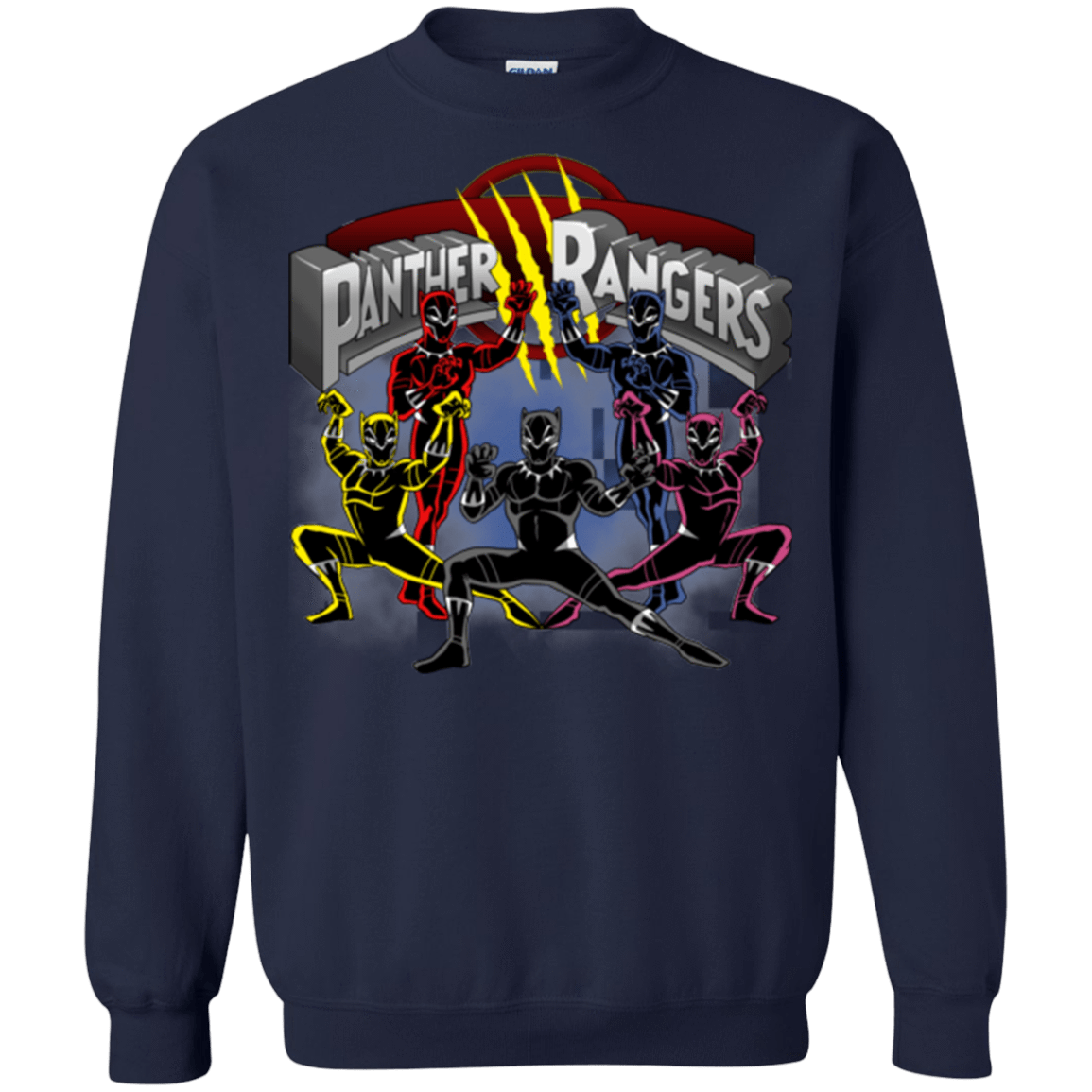Sweatshirts Navy / Small Panther Rangers Crewneck Sweatshirt