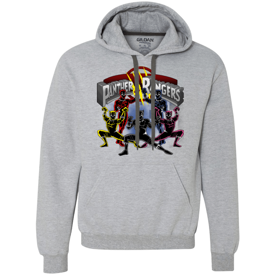 Sweatshirts Sport Grey / Small Panther Rangers Premium Fleece Hoodie