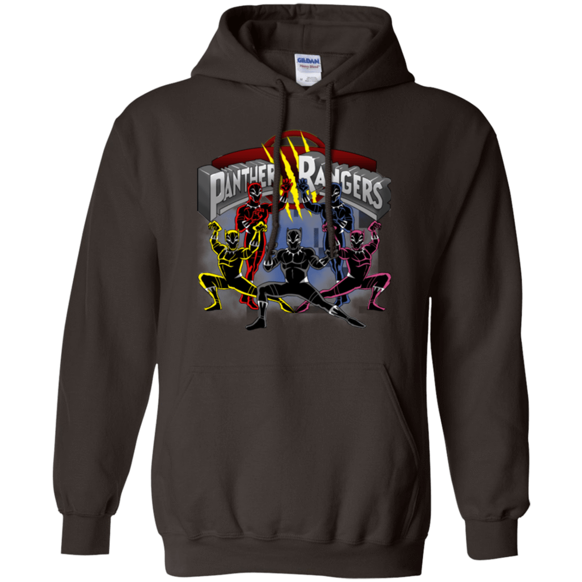 Sweatshirts Dark Chocolate / Small Panther Rangers Pullover Hoodie