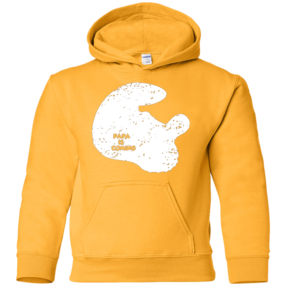 Sweatshirts Gold / YS Papa Is Coming Youth Hoodie