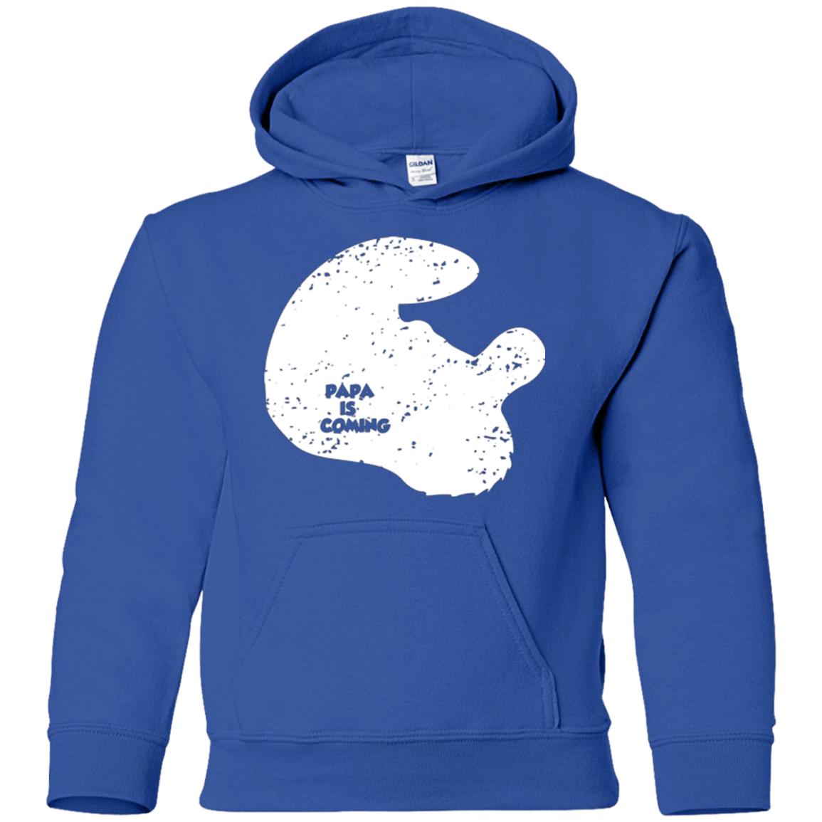 Sweatshirts Royal / YS Papa Is Coming Youth Hoodie