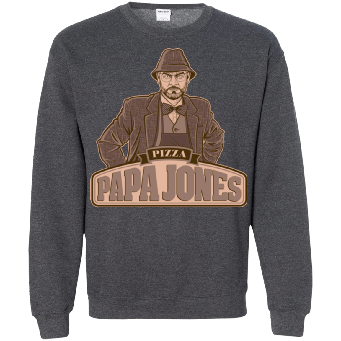 Sweatshirts Dark Heather / Small Papa Jones Crewneck Sweatshirt