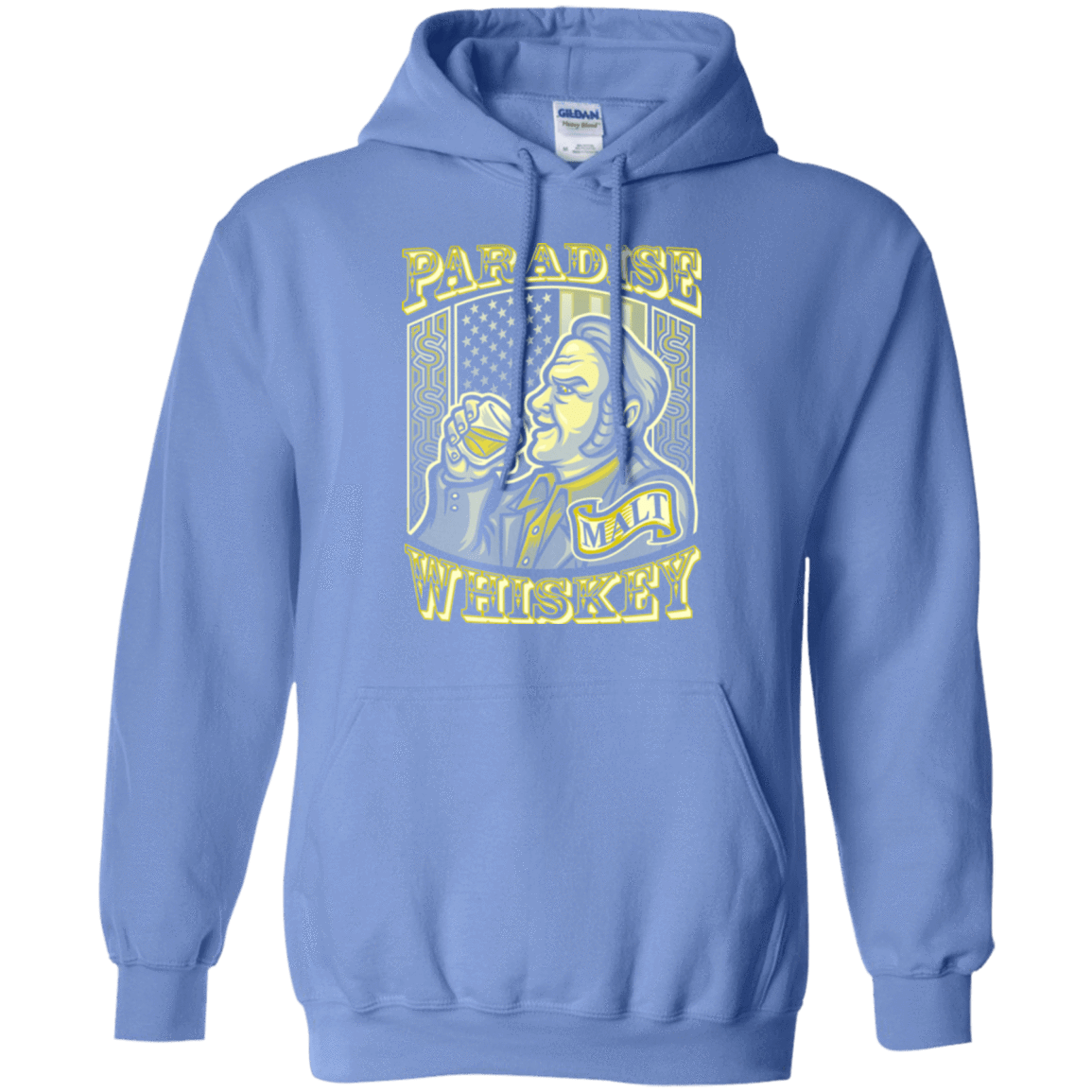 Sweatshirts Carolina Blue / Small Paradise Whiskey Pullover Hoodie
