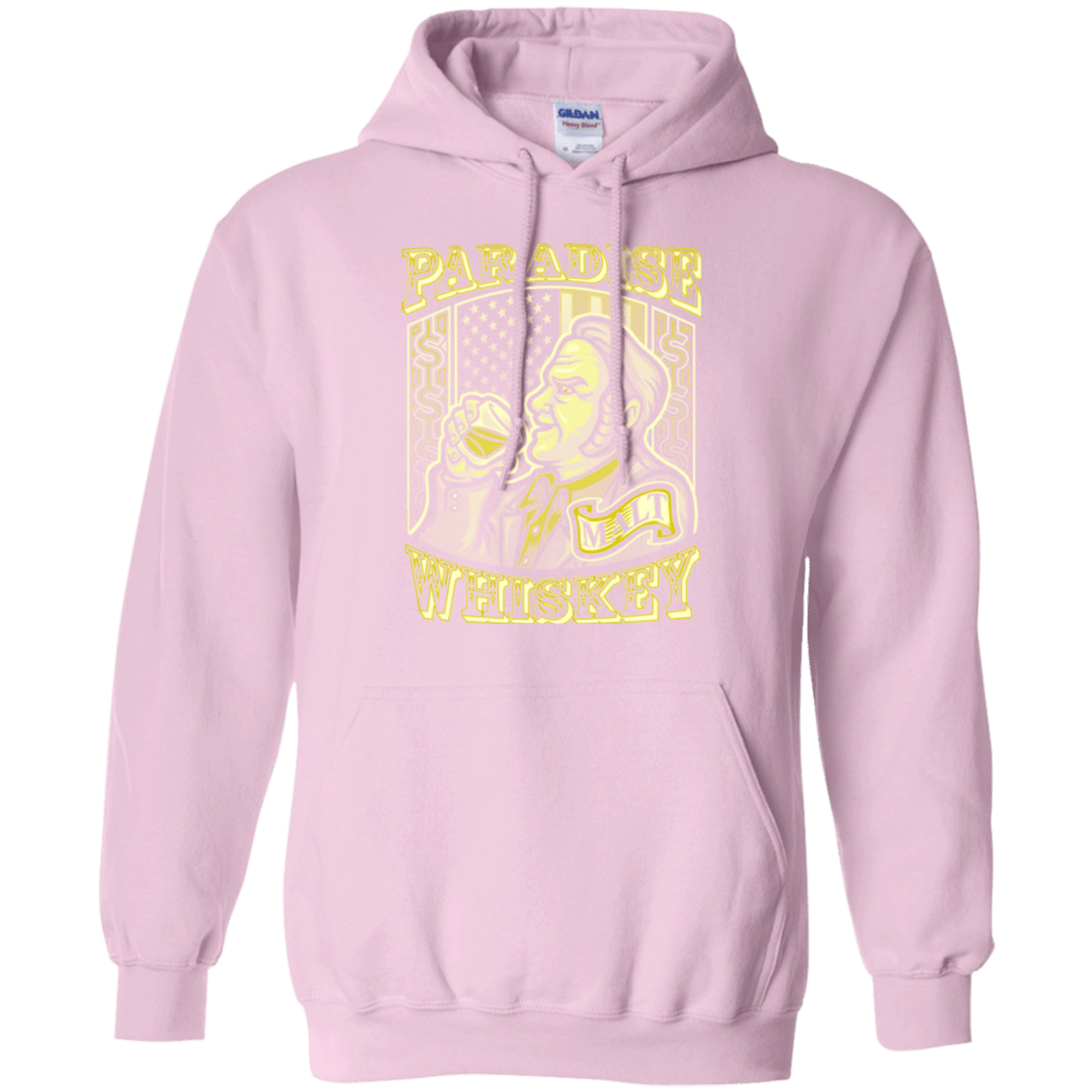 Sweatshirts Light Pink / Small Paradise Whiskey Pullover Hoodie