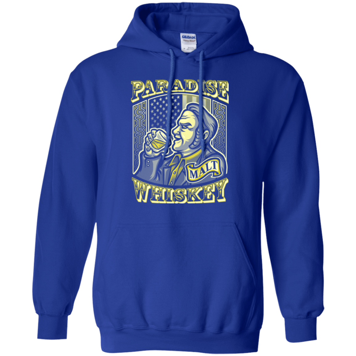 Sweatshirts Royal / Small Paradise Whiskey Pullover Hoodie