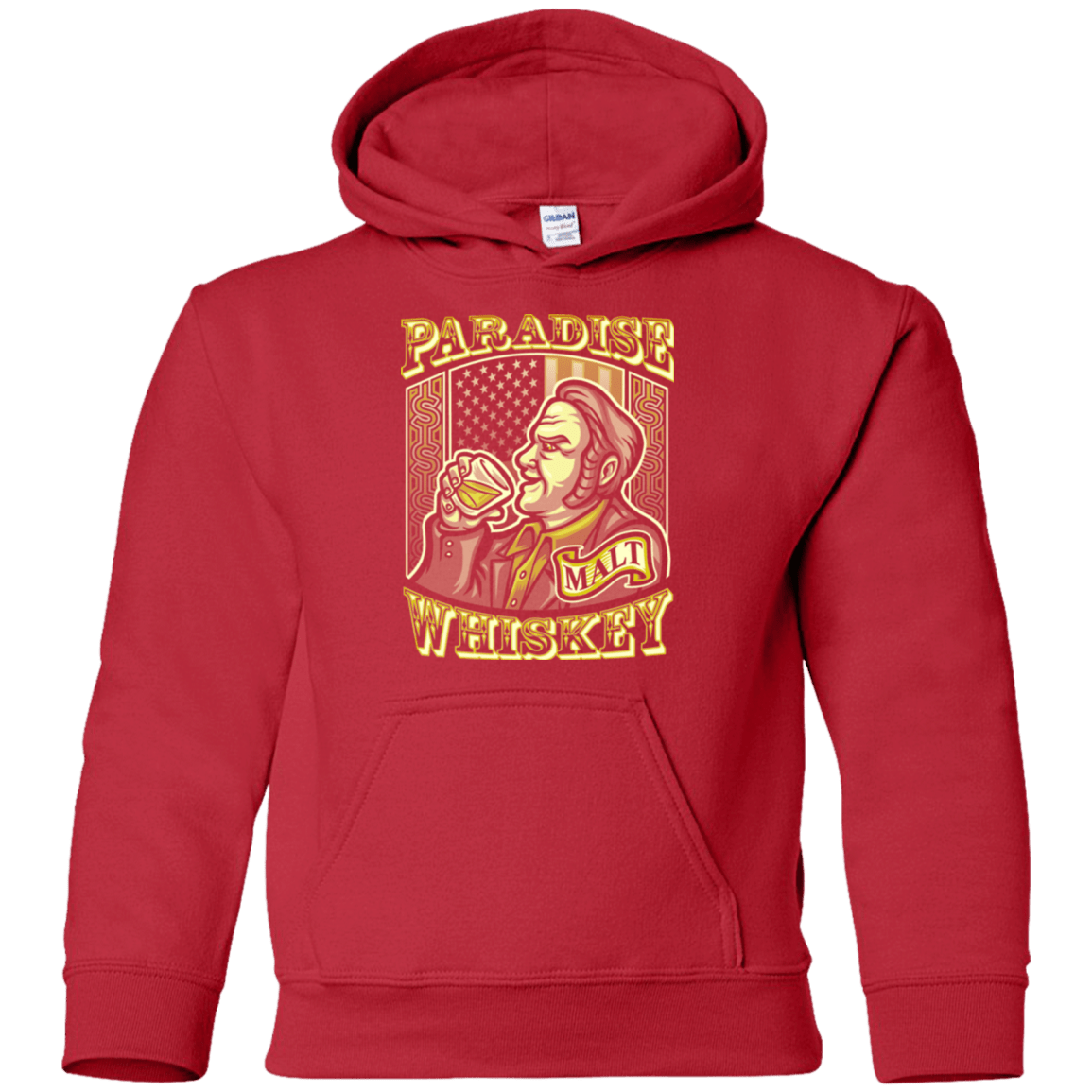 Sweatshirts Red / YS Paradise Whiskey Youth Hoodie