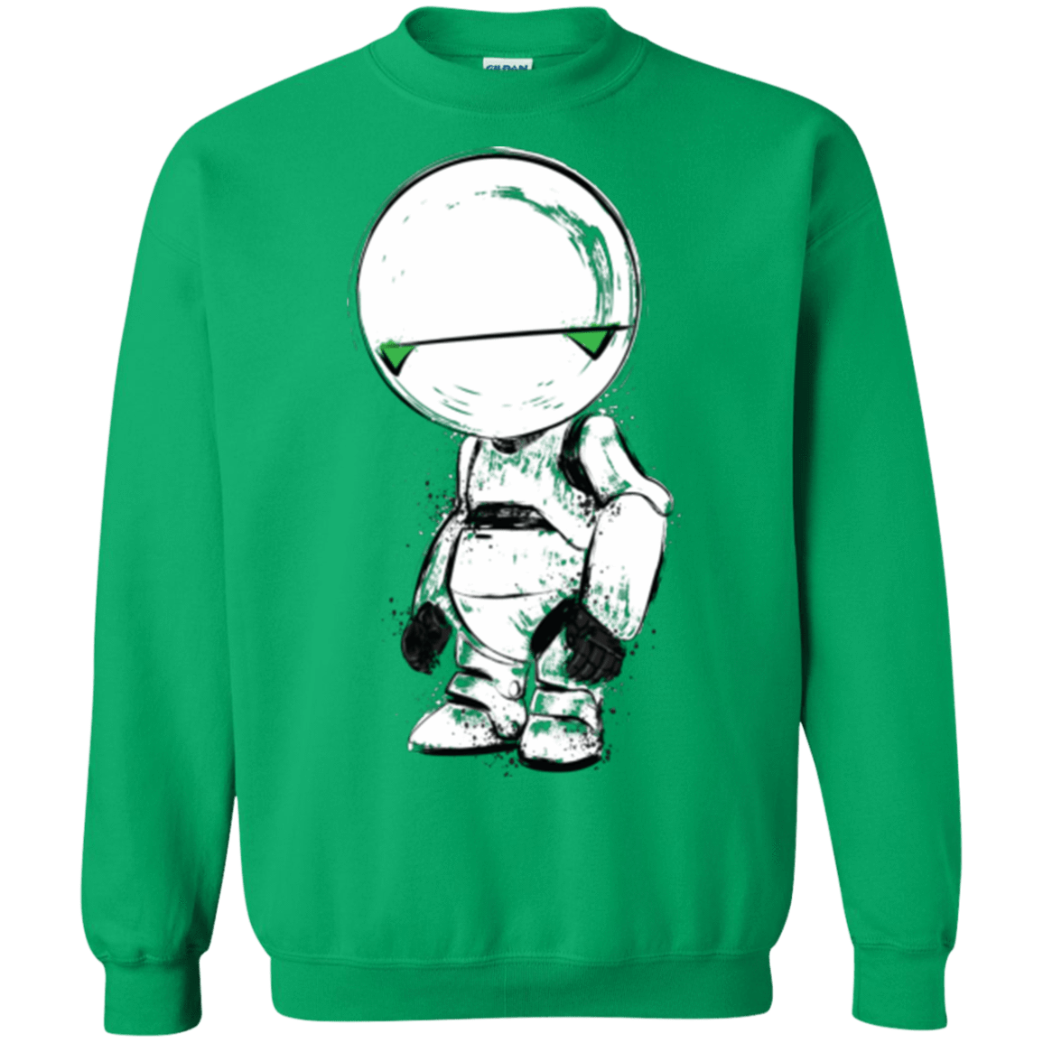 Sweatshirts Irish Green / Small Paranoid Android Crewneck Sweatshirt