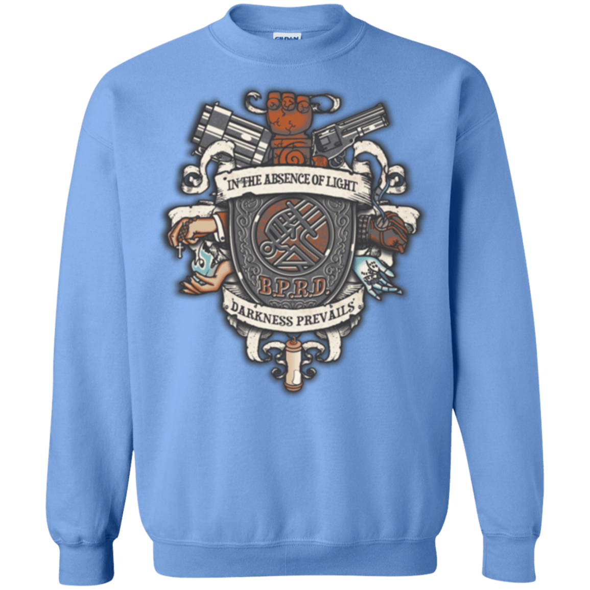 Sweatshirts Carolina Blue / Small Paranormal Bureau Crewneck Sweatshirt
