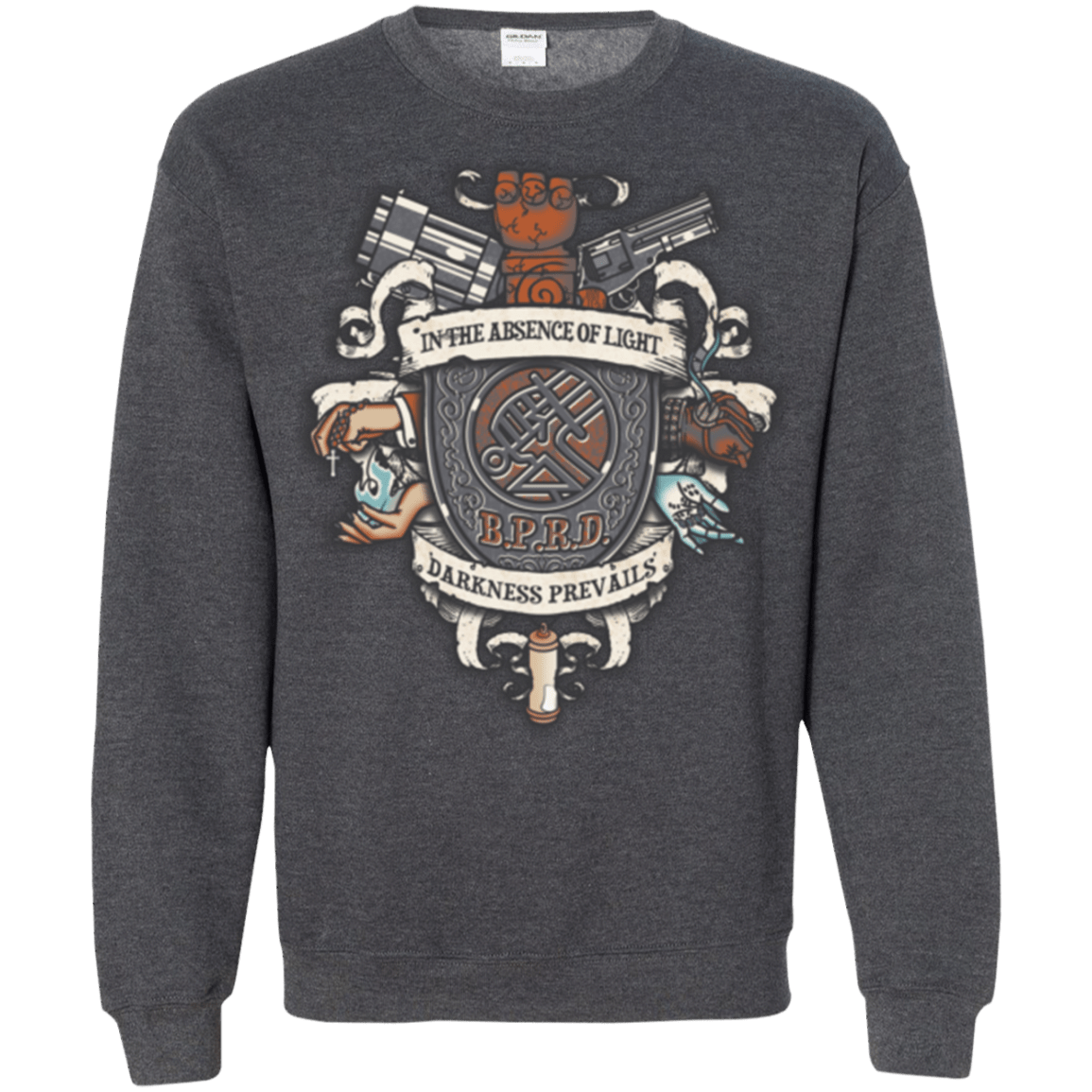 Sweatshirts Dark Heather / Small Paranormal Bureau Crewneck Sweatshirt