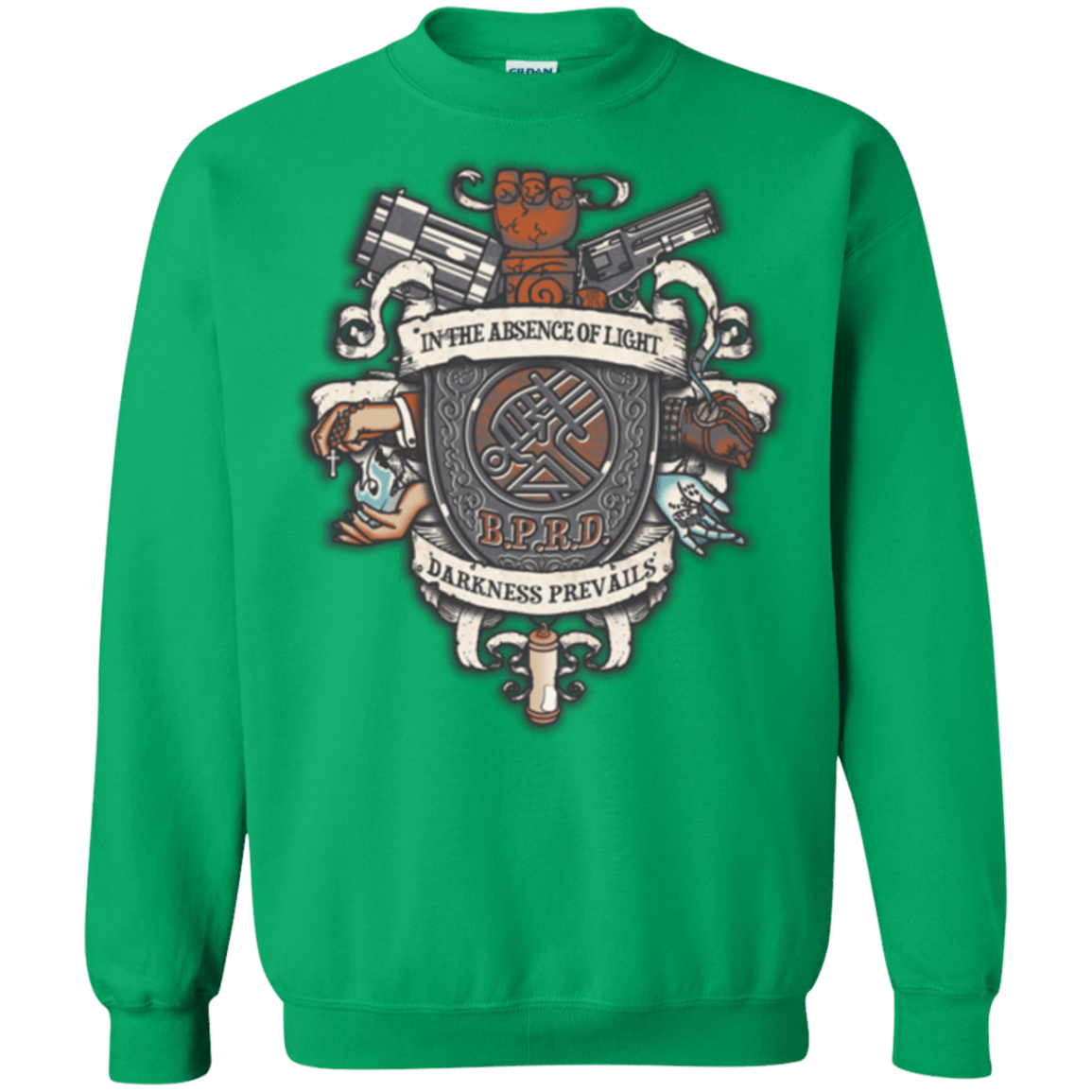 Sweatshirts Irish Green / Small Paranormal Bureau Crewneck Sweatshirt