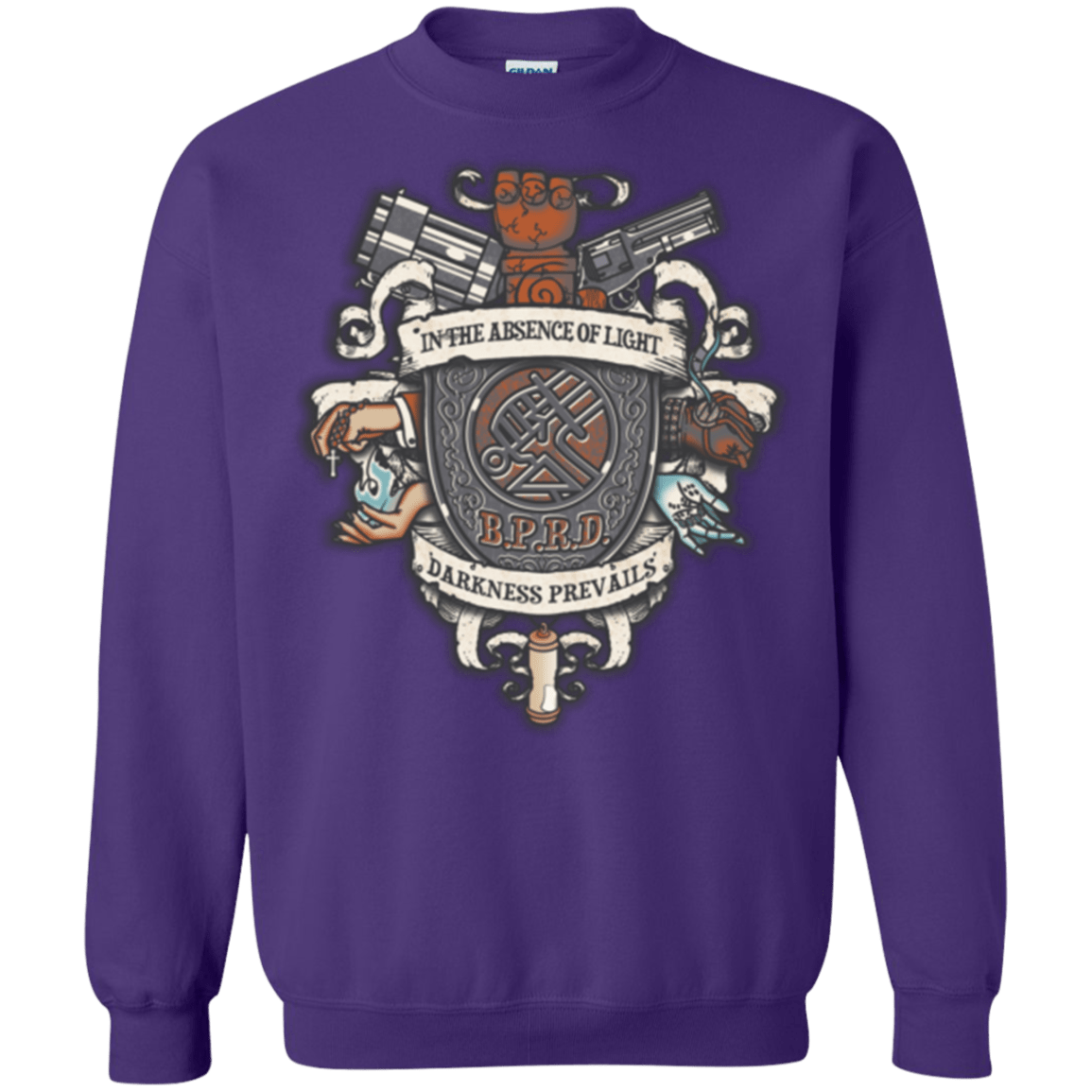 Sweatshirts Purple / Small Paranormal Bureau Crewneck Sweatshirt