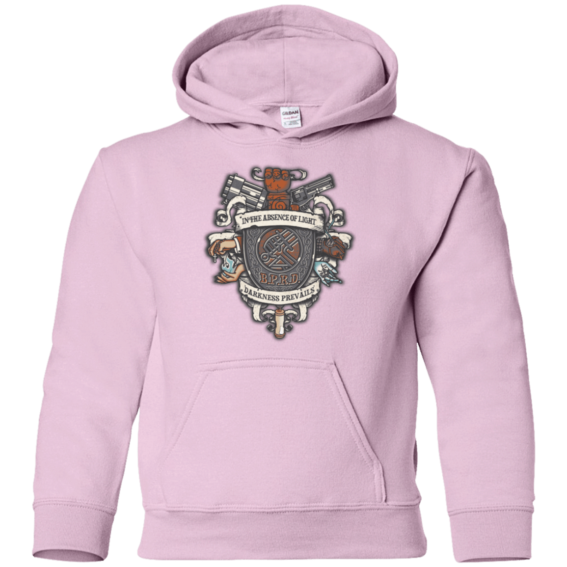 Sweatshirts Light Pink / YS Paranormal Bureau Youth Hoodie