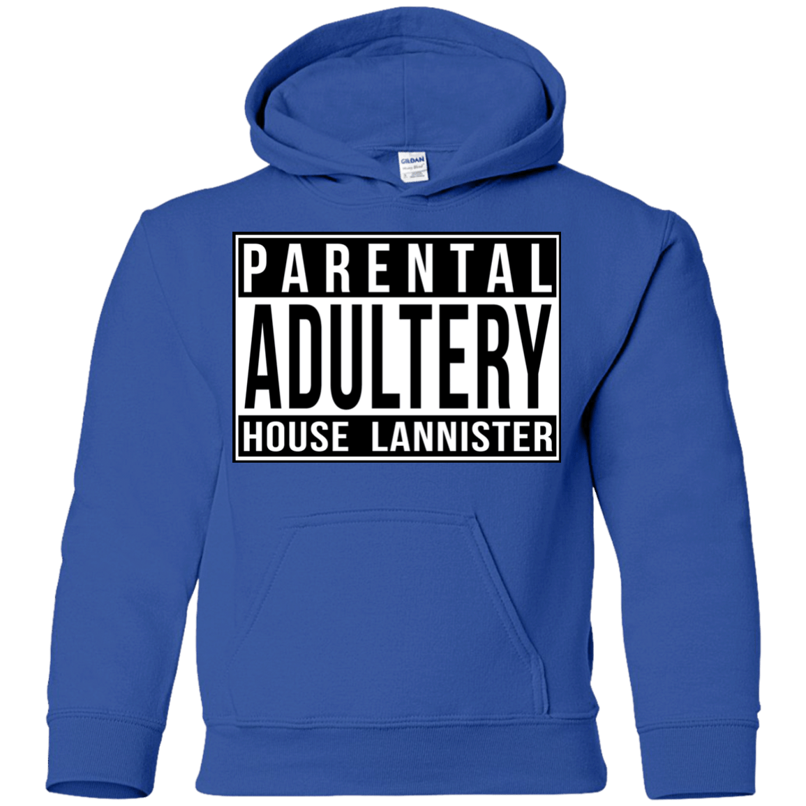Sweatshirts Royal / YS Parental Adultery Youth Hoodie