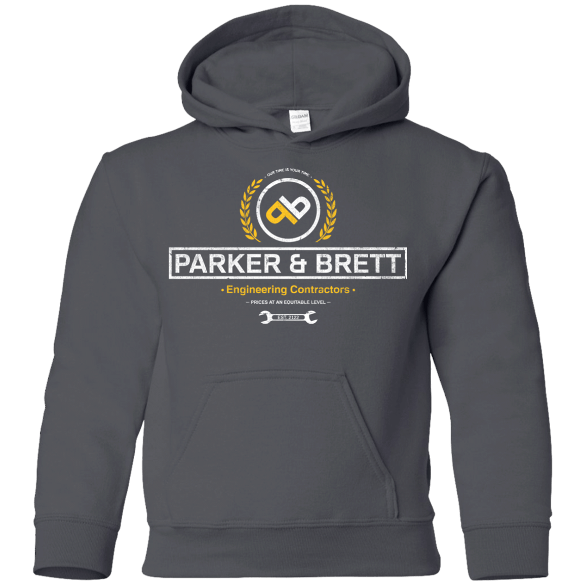 Sweatshirts Charcoal / YS Parker & Brett Youth Hoodie