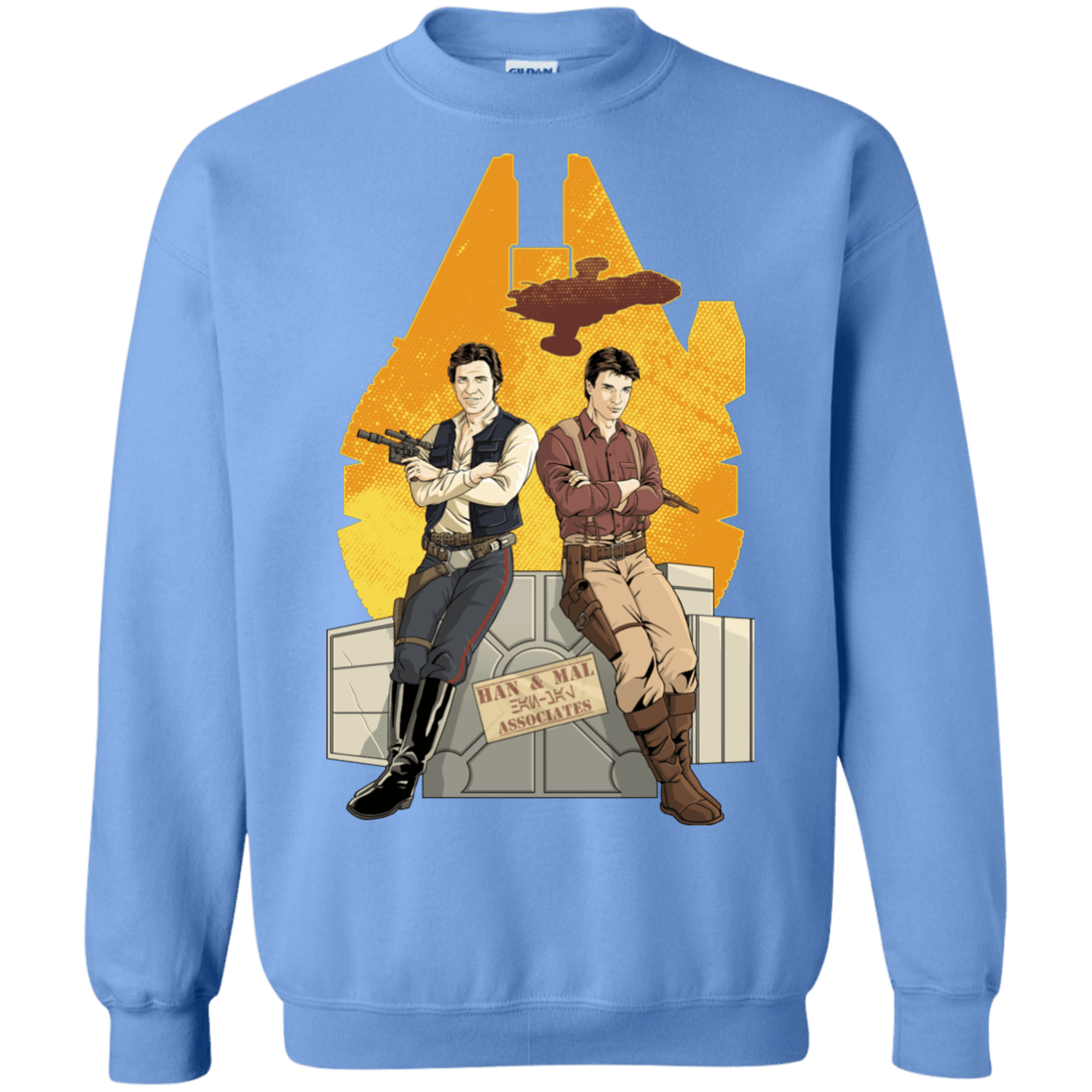 Sweatshirts Carolina Blue / Small Partners In Crime Crewneck Sweatshirt