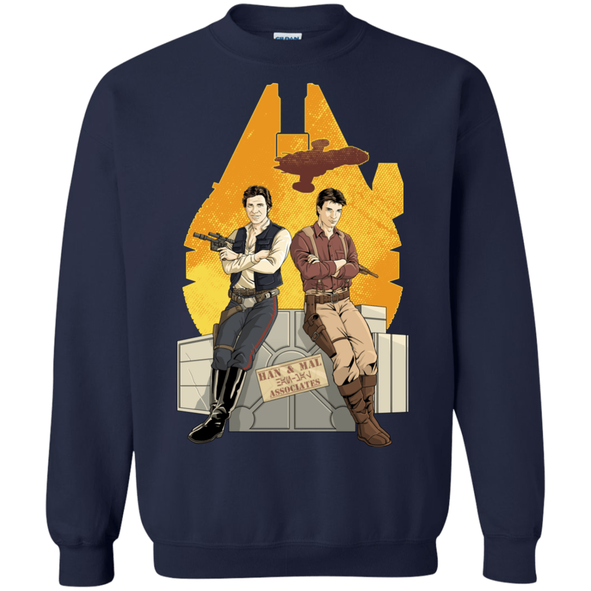 Sweatshirts Navy / Small Partners In Crime Crewneck Sweatshirt