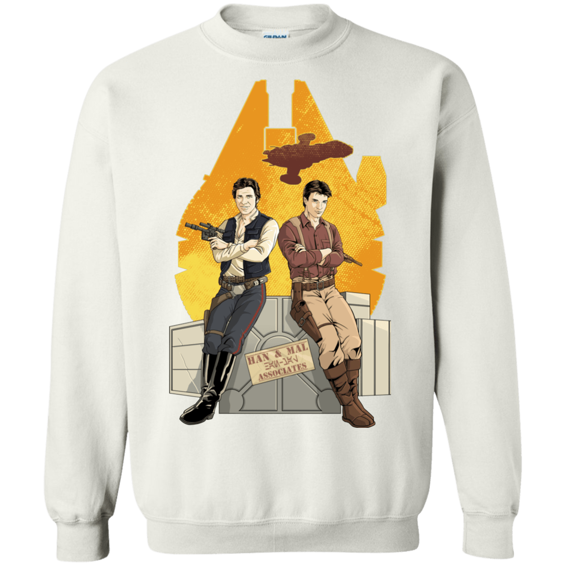 Sweatshirts White / Small Partners In Crime Crewneck Sweatshirt
