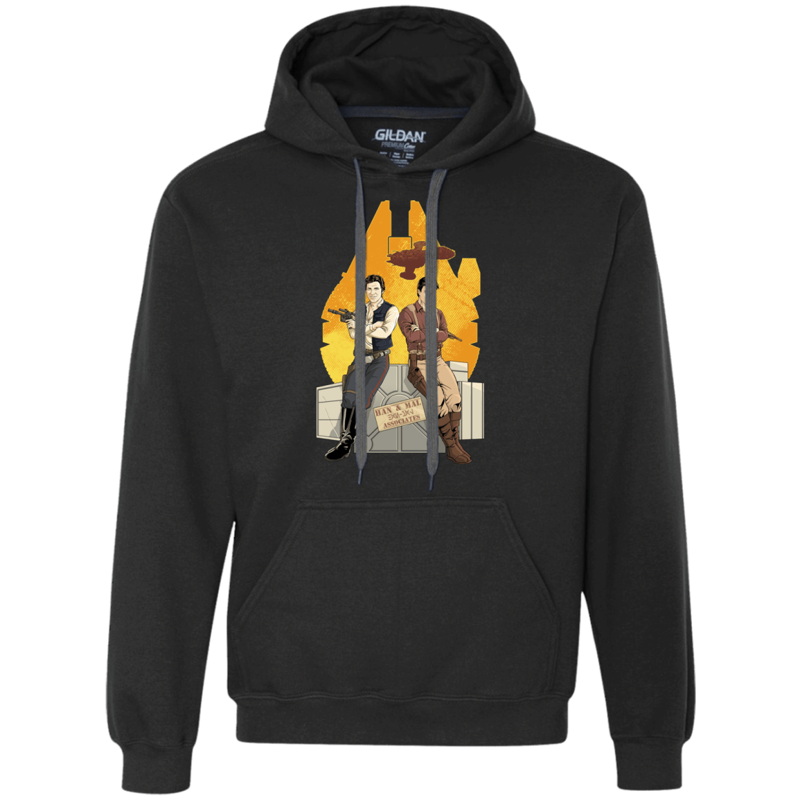 Sweatshirts Black / Small Partners In Crime Premium Fleece Hoodie