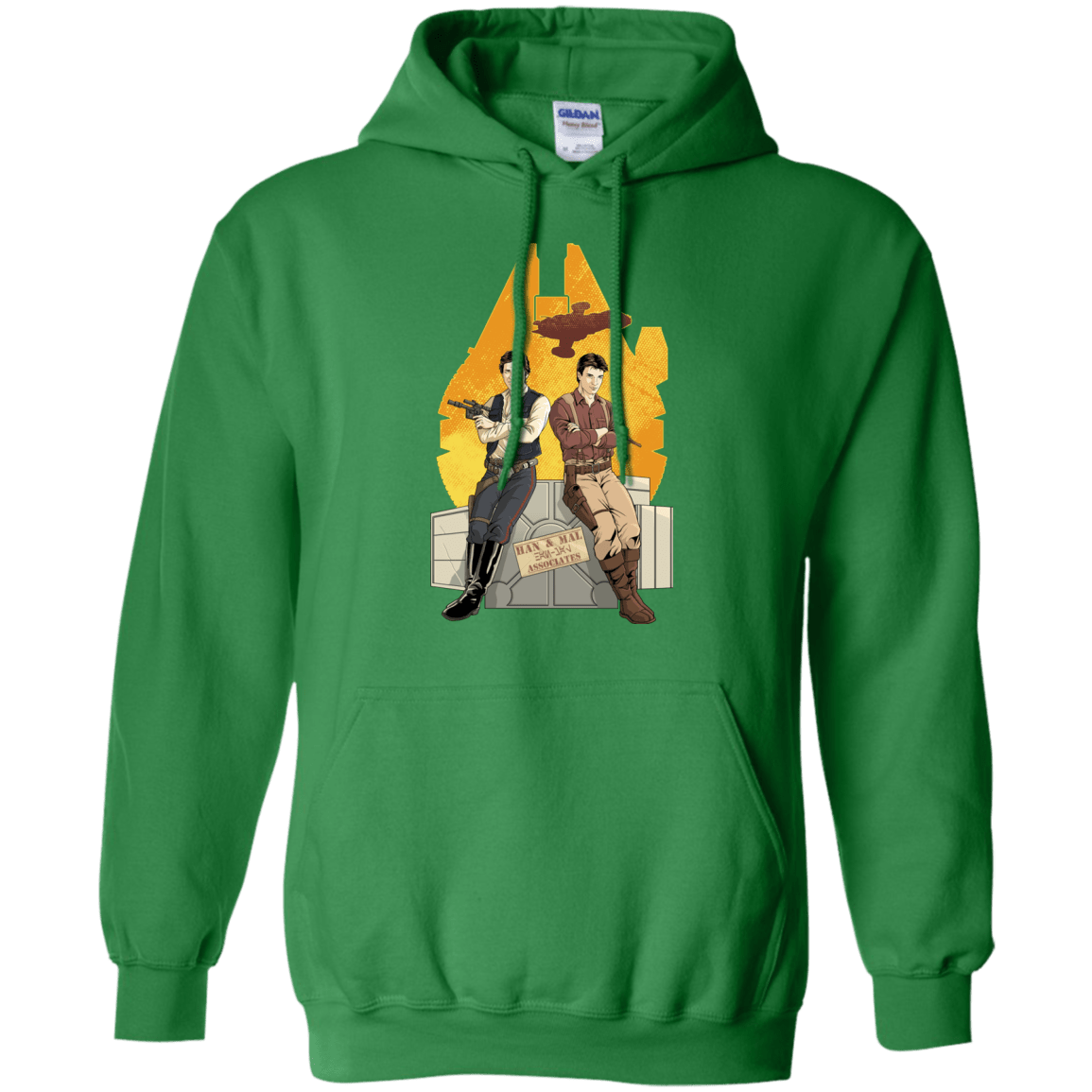 Sweatshirts Irish Green / Small Partners In Crime Pullover Hoodie