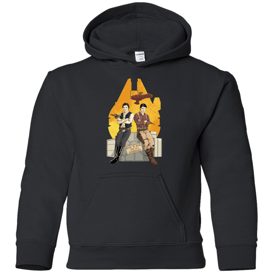 Sweatshirts Black / YS Partners In Crime Youth Hoodie
