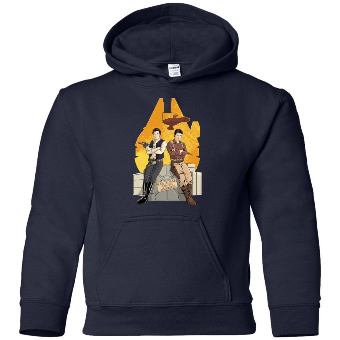 Sweatshirts Navy / YS Partners In Crime Youth Hoodie