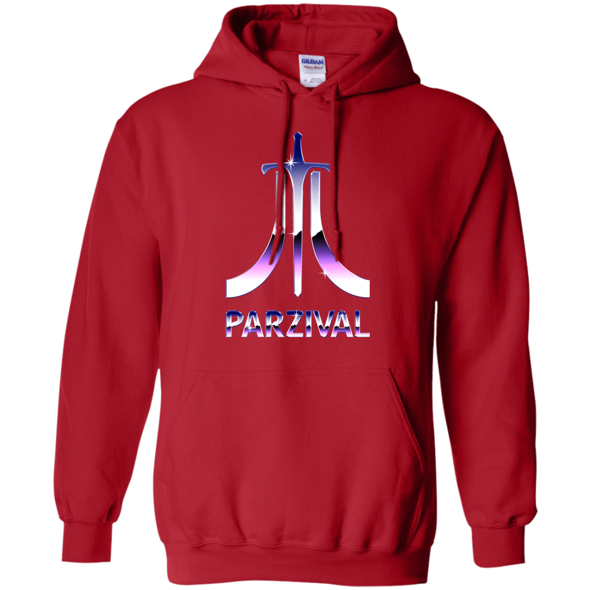 Sweatshirts Red / S Parzival Retro Pullover Hoodie