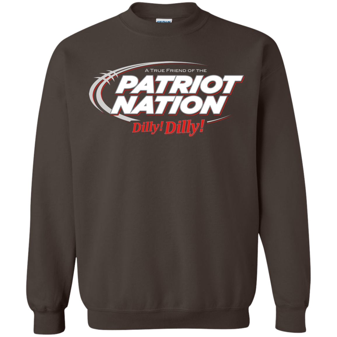 Sweatshirts Dark Chocolate / Small Patriot Nation Dilly Dilly Crewneck Sweatshirt