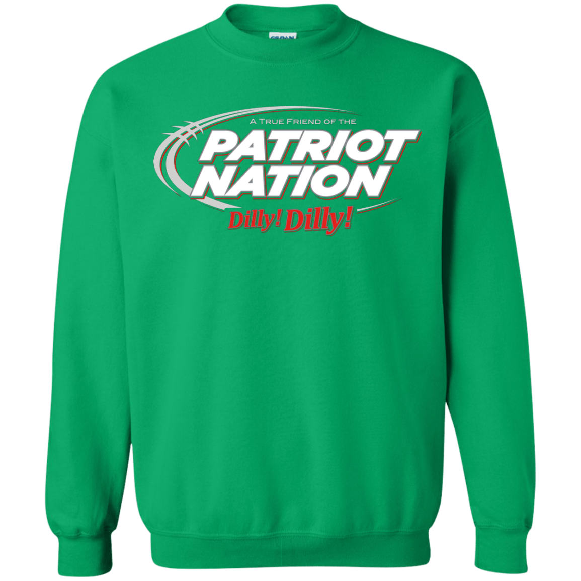 Sweatshirts Irish Green / Small Patriot Nation Dilly Dilly Crewneck Sweatshirt