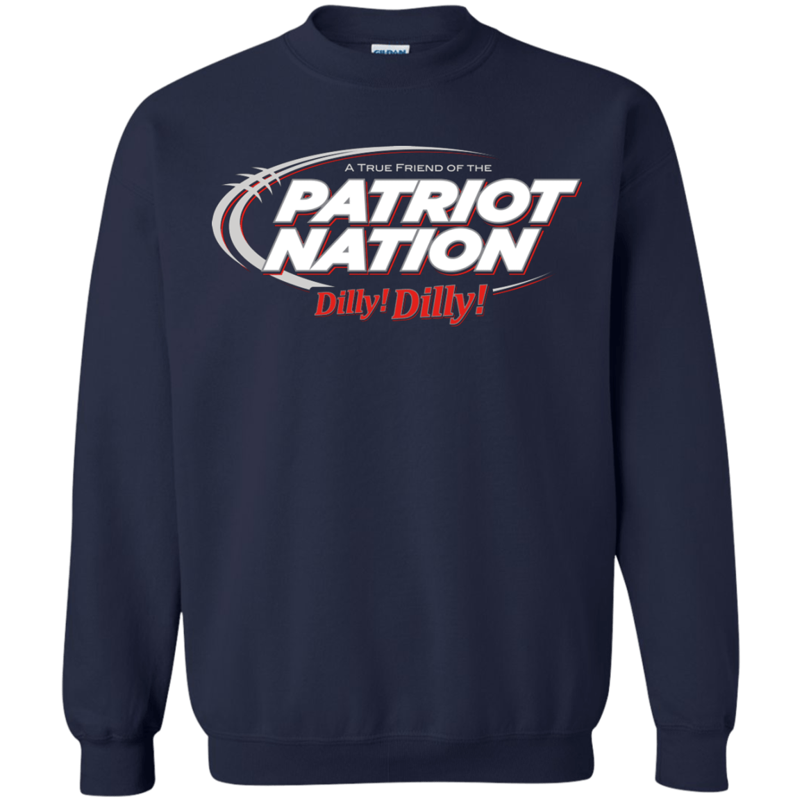 Sweatshirts Navy / Small Patriot Nation Dilly Dilly Crewneck Sweatshirt
