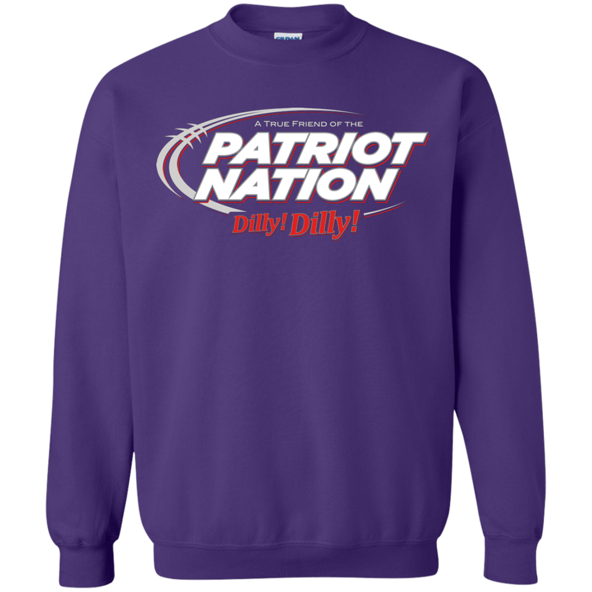 Sweatshirts Purple / Small Patriot Nation Dilly Dilly Crewneck Sweatshirt