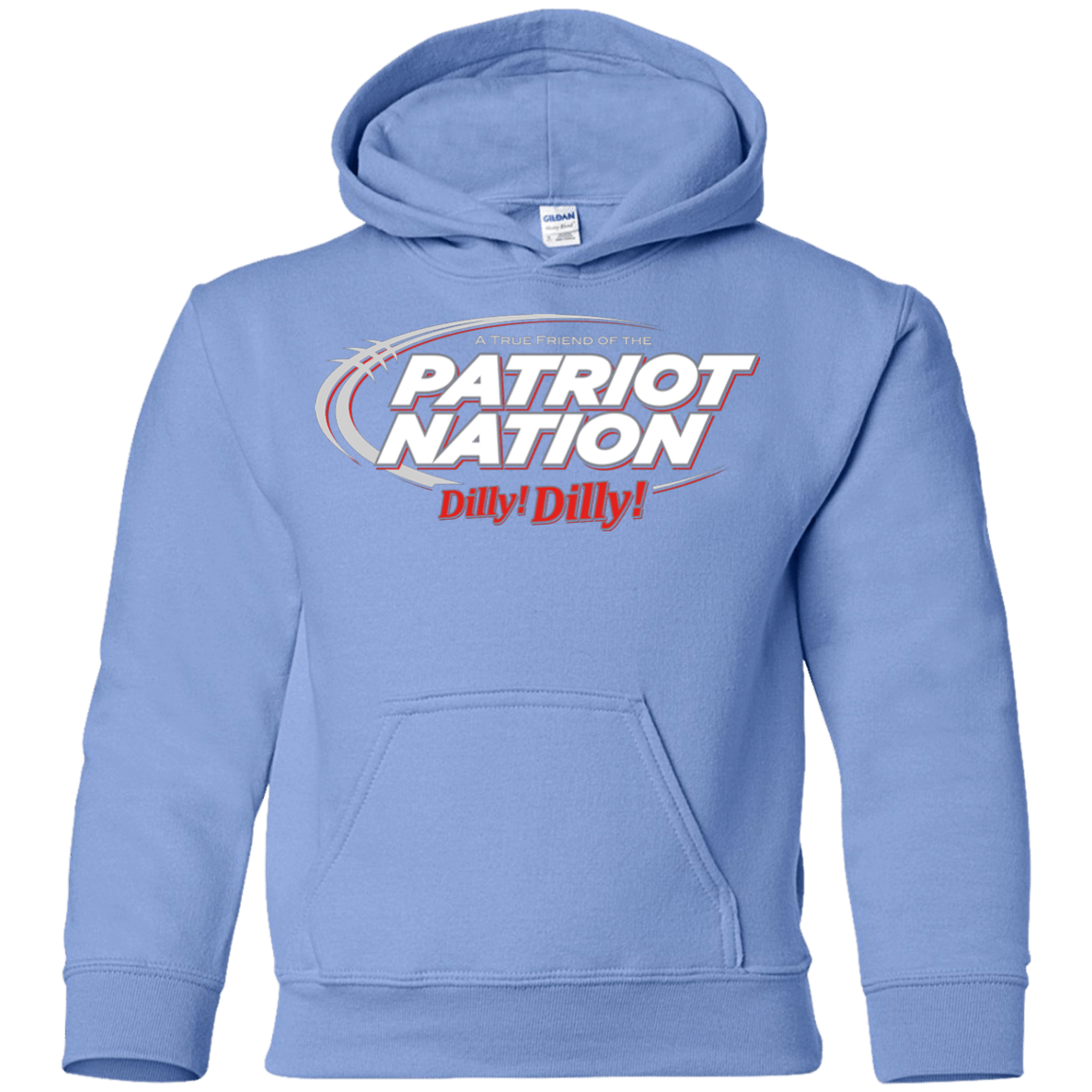 Sweatshirts Carolina Blue / YS Patriot Nation Dilly Dilly Youth Hoodie