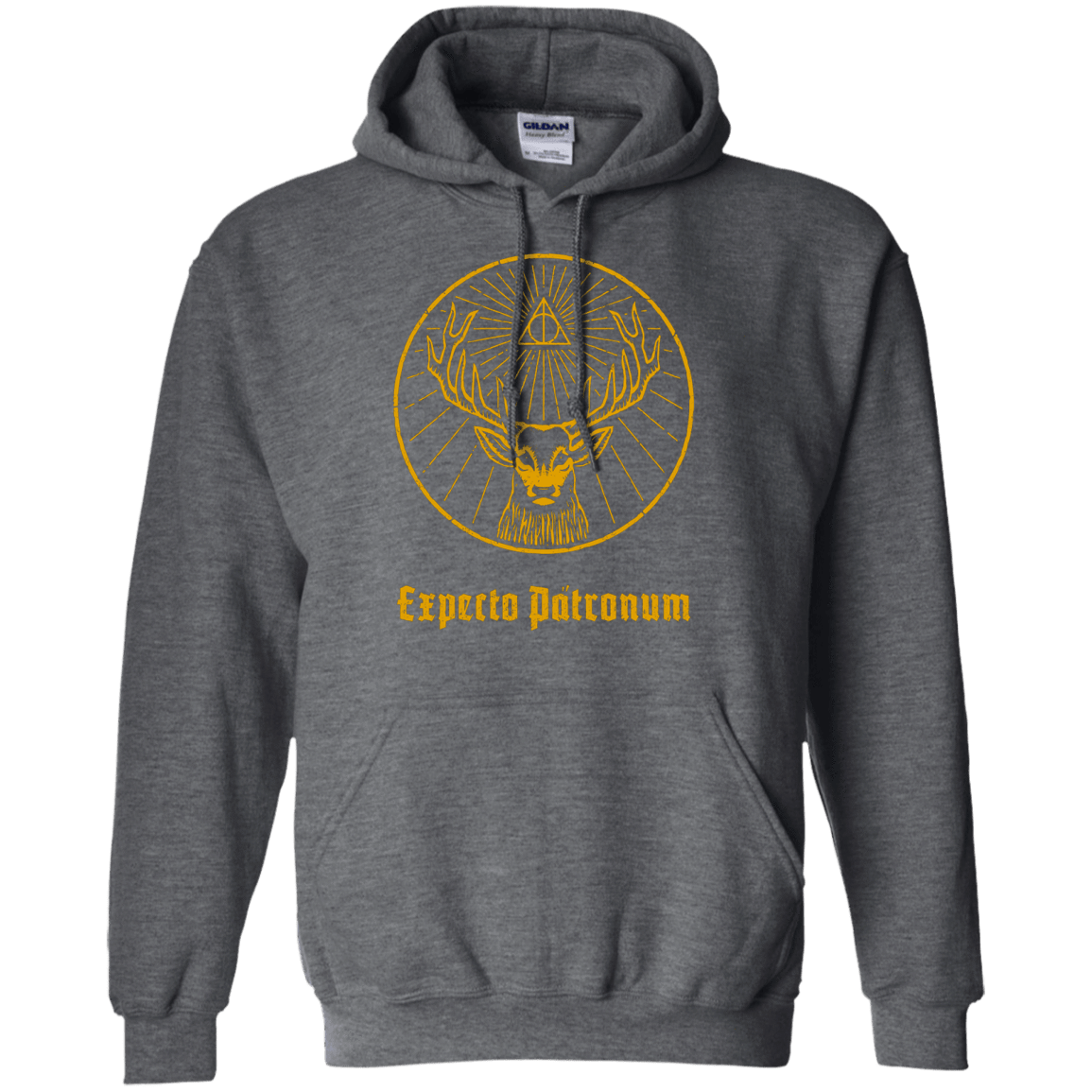 Sweatshirts Dark Heather / Small Patronumeister House Pullover Hoodie