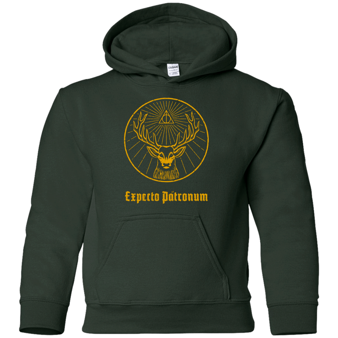 Sweatshirts Forest Green / YS Patronumeister House Youth Hoodie