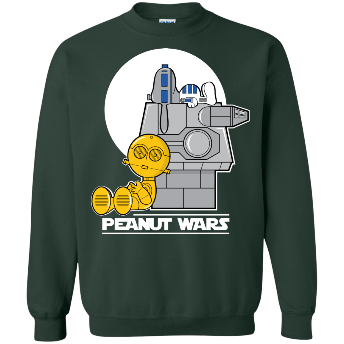 Sweatshirts Forest Green / Small Peanut Wars Crewneck Sweatshirt