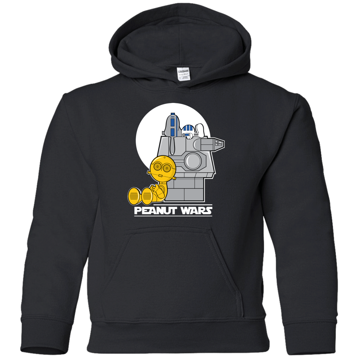 Sweatshirts Black / YS Peanut Wars Youth Hoodie