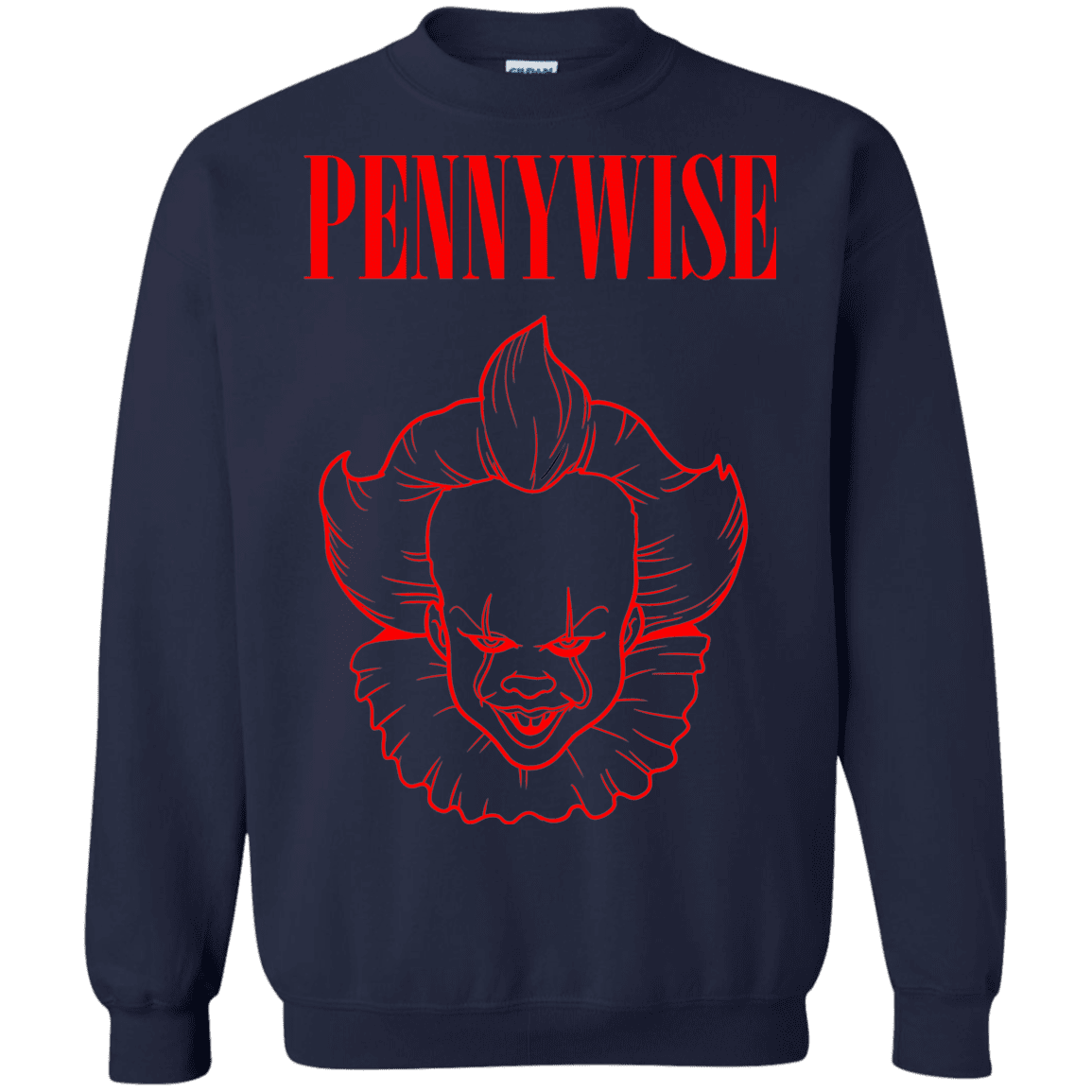 Sweatshirts Navy / S Pennywise Crewneck Sweatshirt