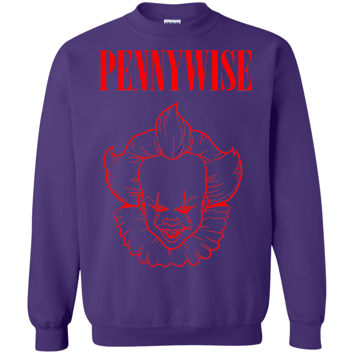 Sweatshirts Purple / S Pennywise Crewneck Sweatshirt