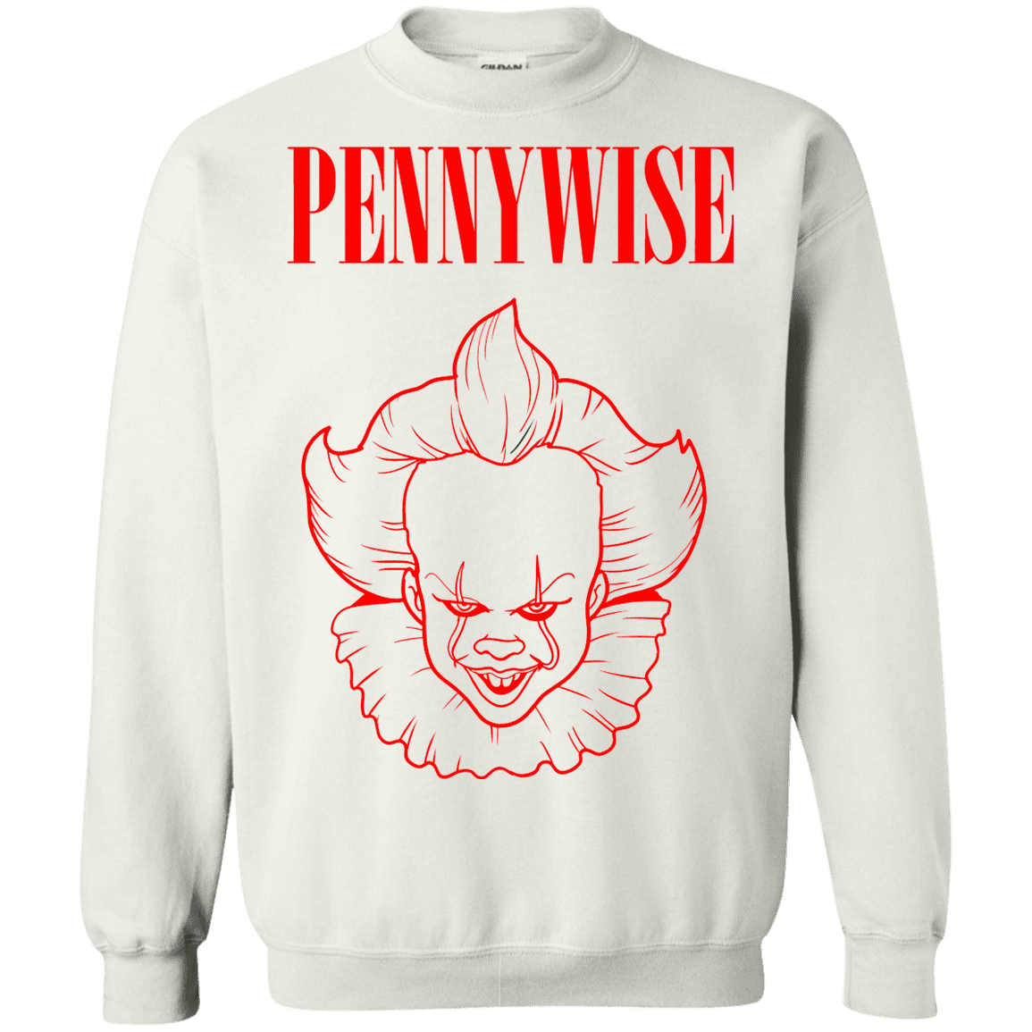 Sweatshirts White / S Pennywise Crewneck Sweatshirt