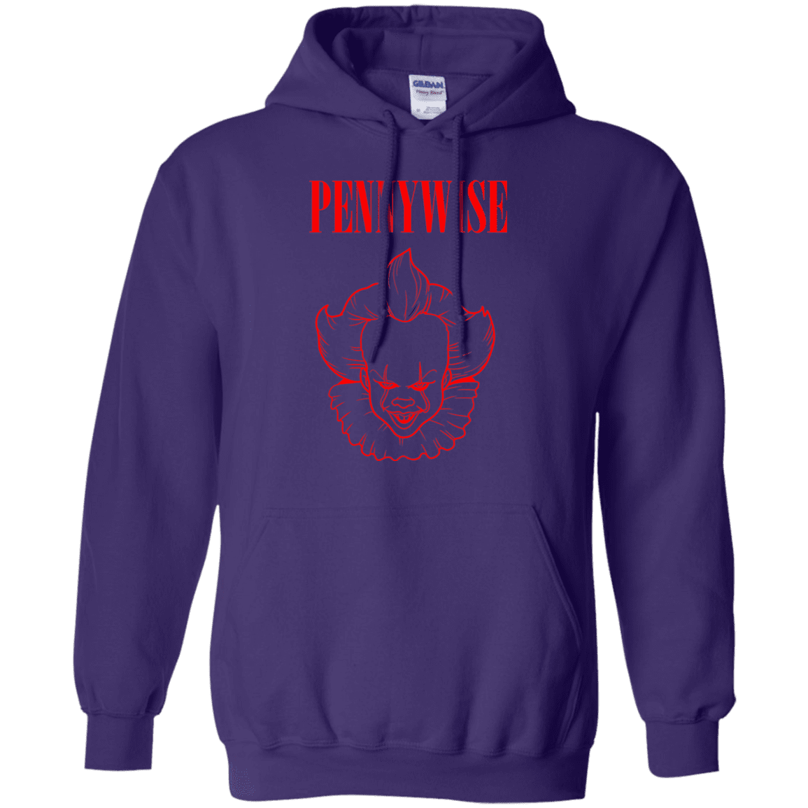 Sweatshirts Purple / S Pennywise Pullover Hoodie