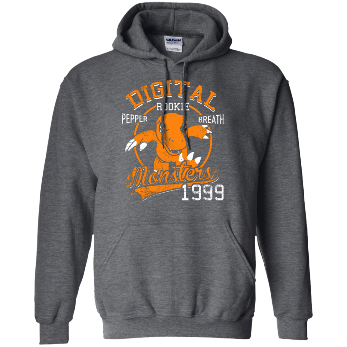 Sweatshirts Dark Heather / Small Pepper Breath Pullover Hoodie