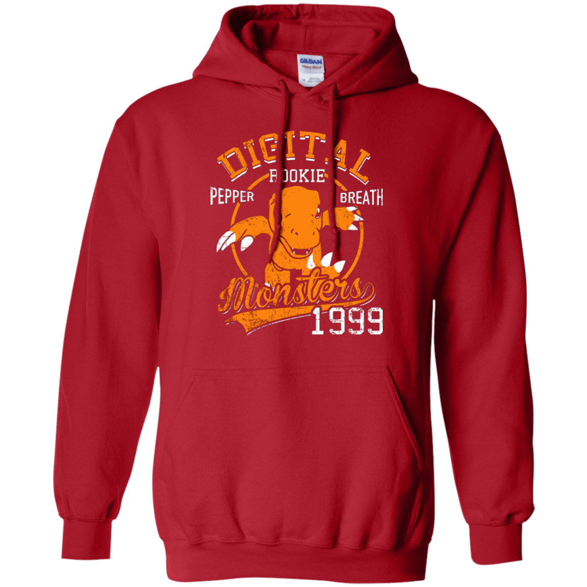 Sweatshirts Red / Small Pepper Breath Pullover Hoodie