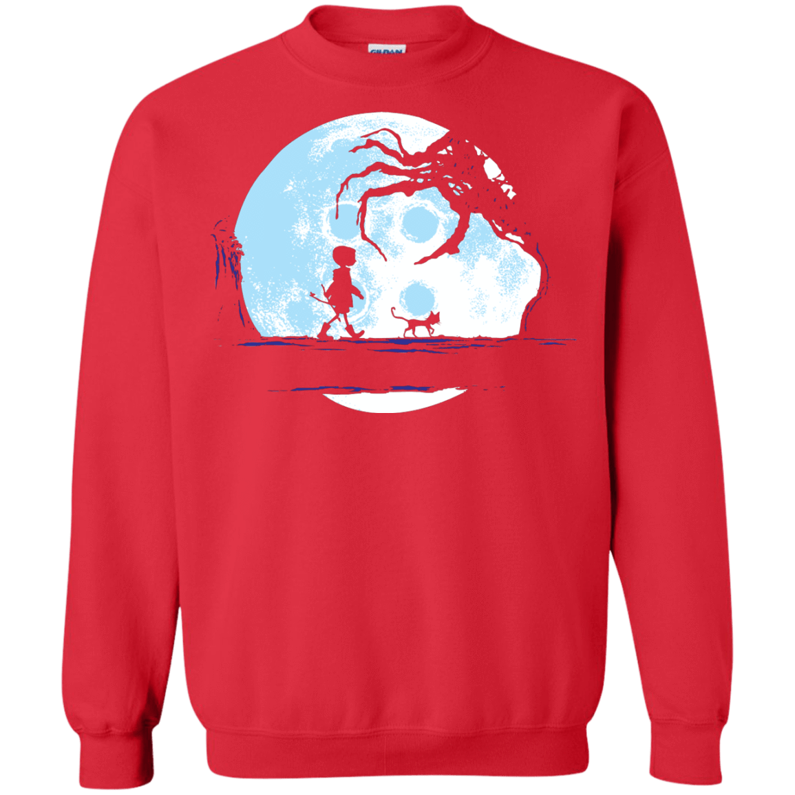 Sweatshirts Red / S Perfect Moonwalk- Coraline Crewneck Sweatshirt