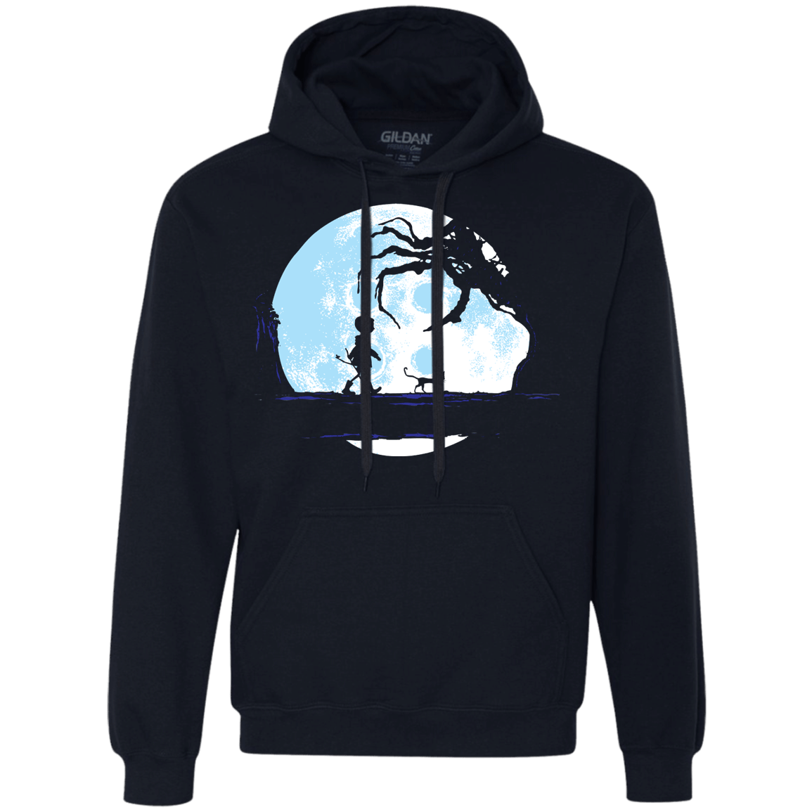 Sweatshirts Navy / S Perfect Moonwalk- Coraline Premium Fleece Hoodie